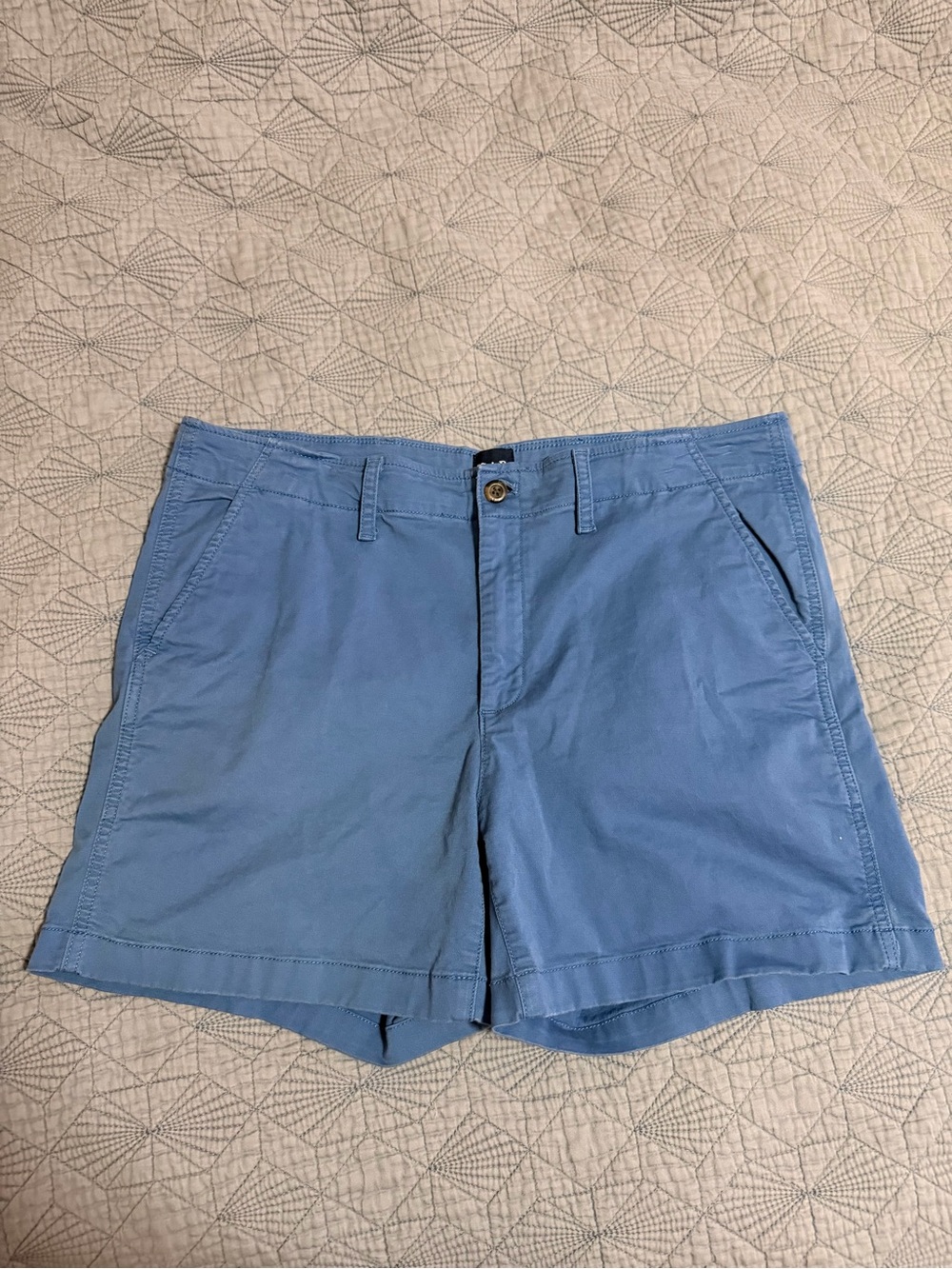 GAP Women's Blue Classic Cotton 5” Shorts 14